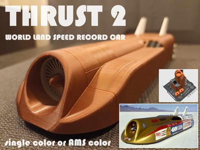 THRUST 2 World Land Speed Record Car