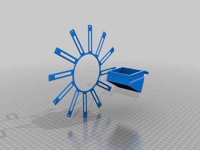 Vertical Filament Spool Drawer W/ Sliding Rails