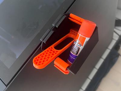 Pambulab X1 and P1 Tool and Filament Clip Holder