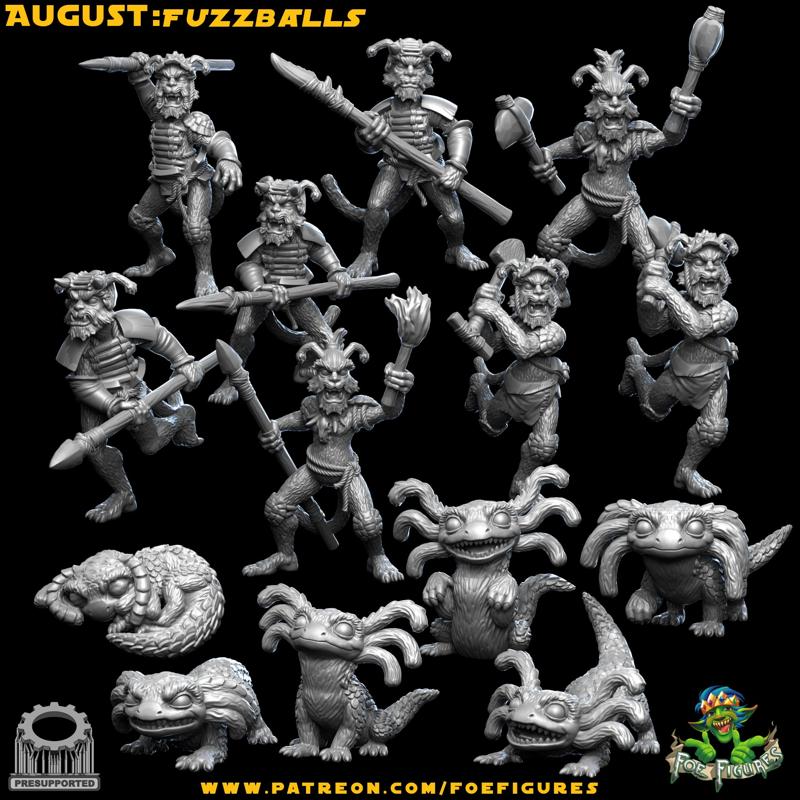 Monthly Bundle: August Fuzzballs 2023