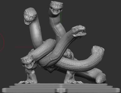 Hydra-5-headed Variant- PRESUPPORTED