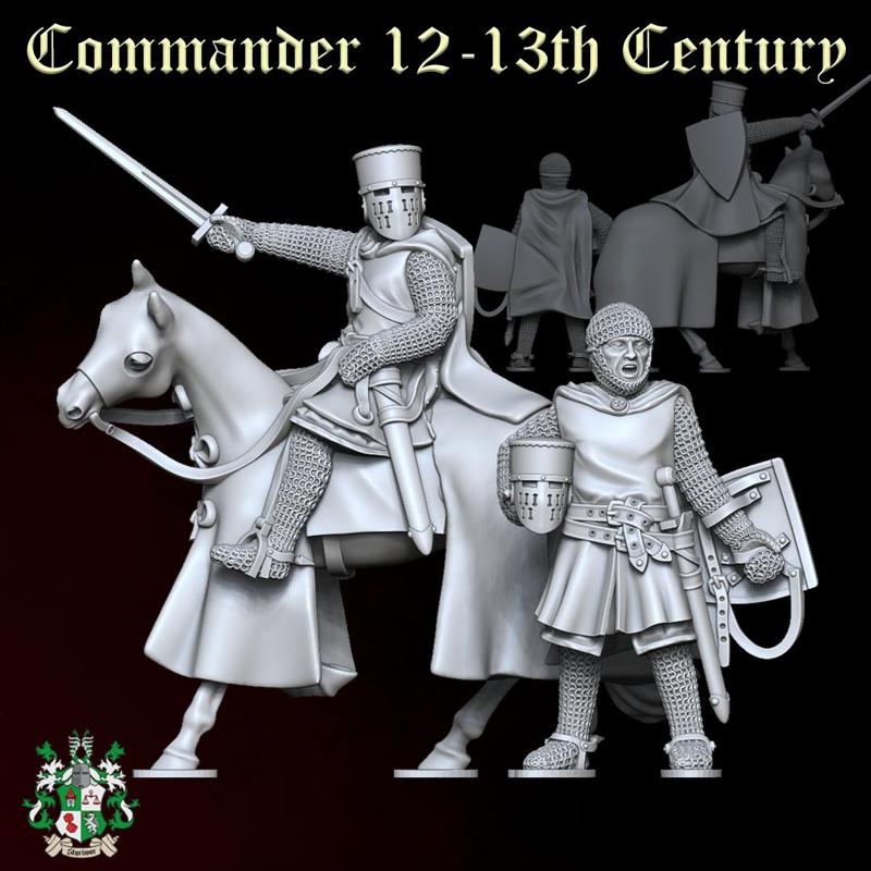 Knight Commander 12-13th Century (6 versions)
