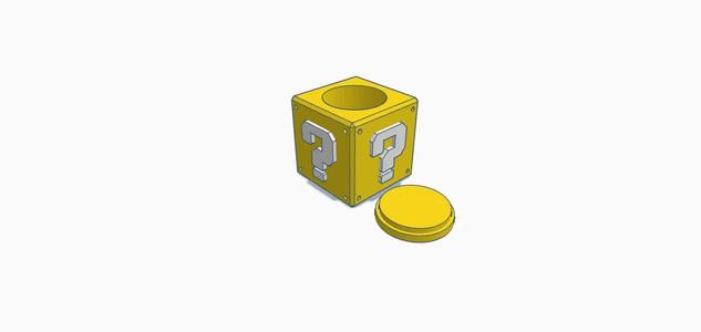 Mario mystery candy box   