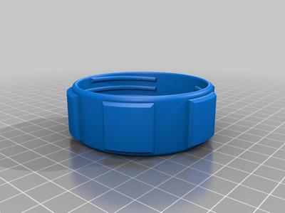 Syringe nut for silicone / liquid nails.