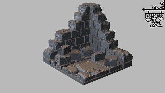 Cut-Stone Ruined Floors