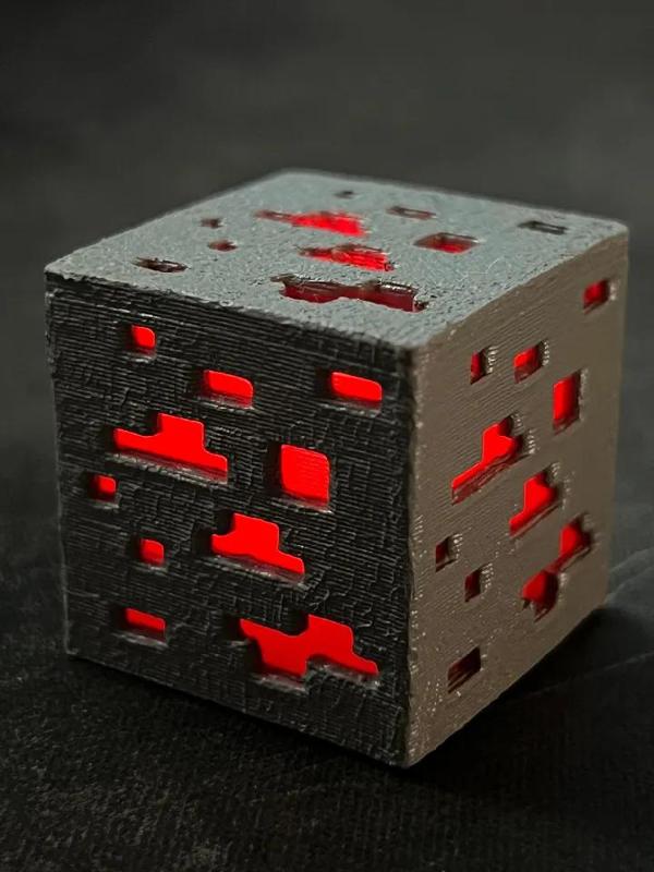 LED Minecraft Mini Ore Block   