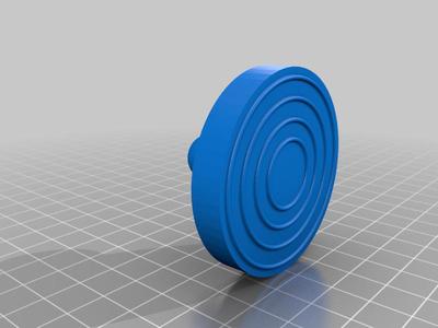 Tamp with Concentric Circles