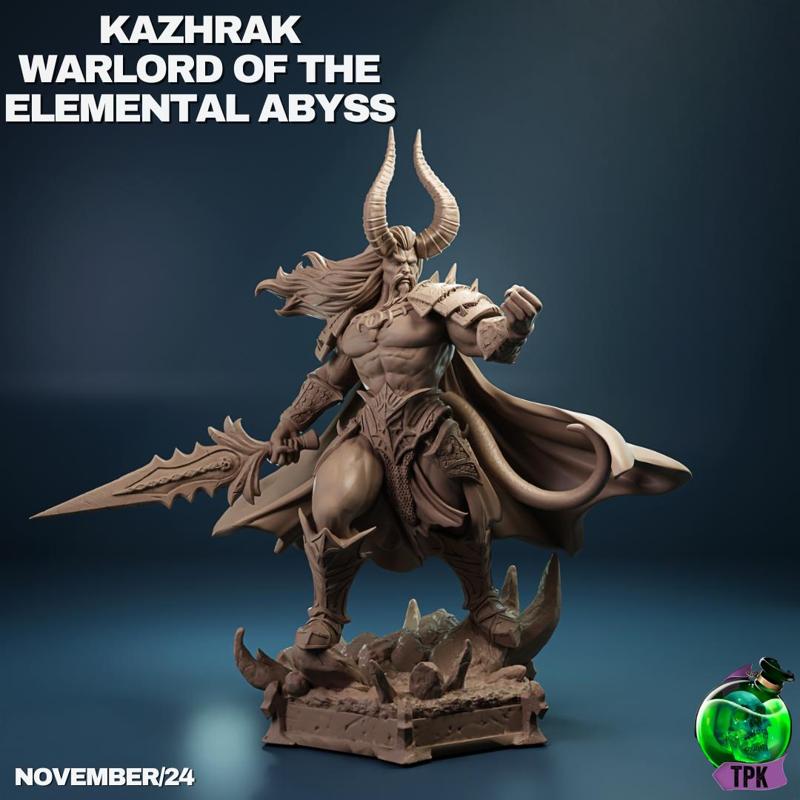 Kazhrak, Warlord of the Elemental Abyss (wingless)