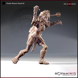 Zombie Human Female 05