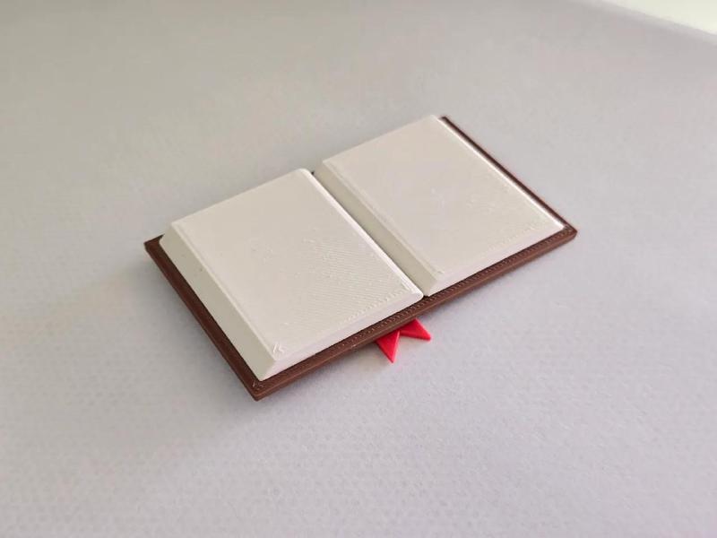Mini Book Clothing Clip   