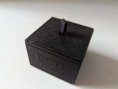 Locking Box With Key   