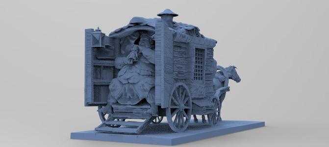 The Duke (Herzog, Diorama Residual Evil Village)