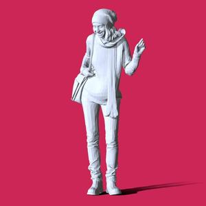 Miniature Pose Character C196