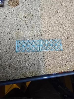 Ringhiera per case ferroviarie stile italiano H0 scala 1,87   