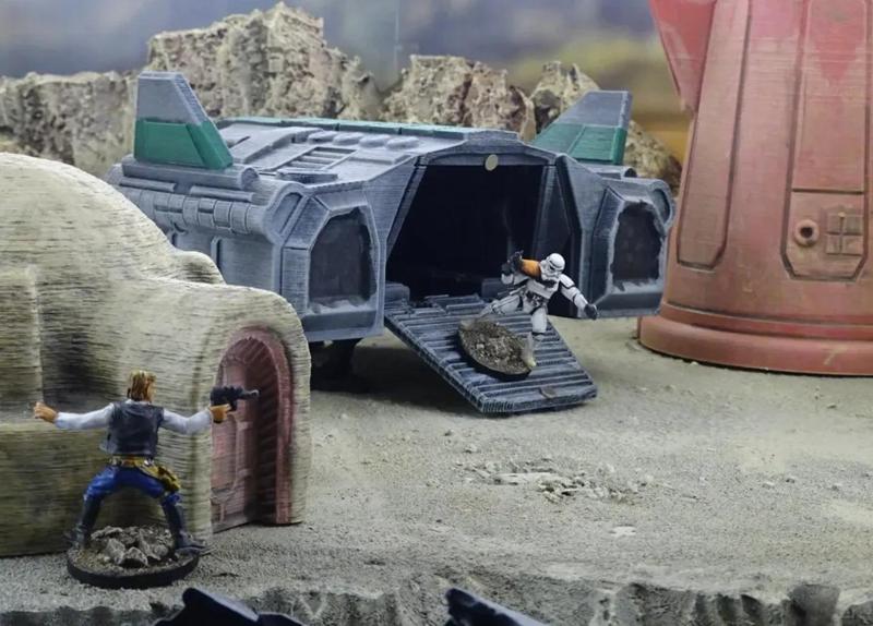 TA12 Troop transport - in pieces hollow   