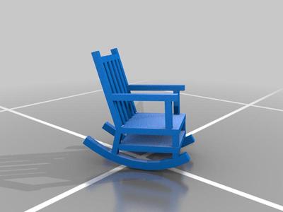 WWE Bray Wyatt Rocking Chair For WWE Actions Figures