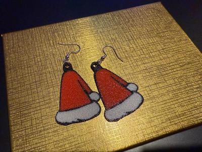 Santa Hat Earrings