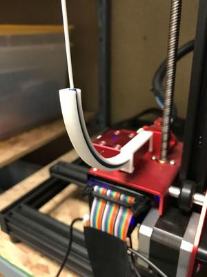 Filament Guide for CR-10 Max - With Bowden Tube Insert