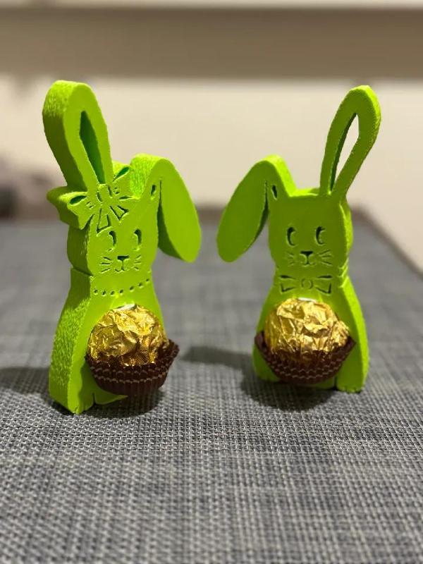 Mr. and Mrs. Bunny Ferrero/Raffaello Easter treat   