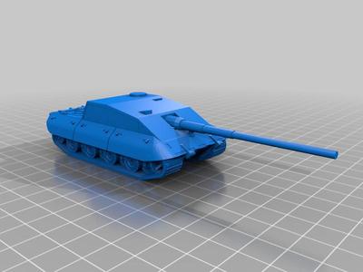 Jadgpanzer E-100 Crocodile (From mr_bergman's 1-100 pack)