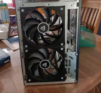 Dual 120 mm Fan plate