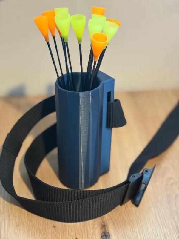 Köcher für Blasrohrpfeile   