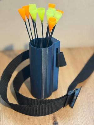 Köcher für Blasrohrpfeile   