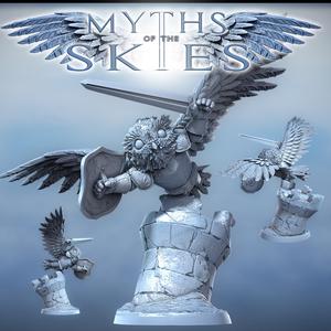 Owl knight Winged (pose 2 of 3)
