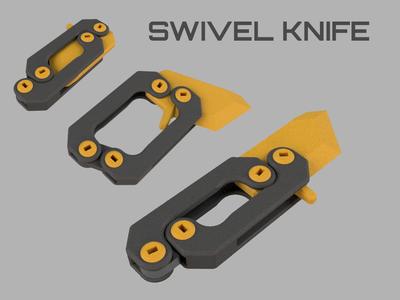 Swivel Fidget Toy Knife