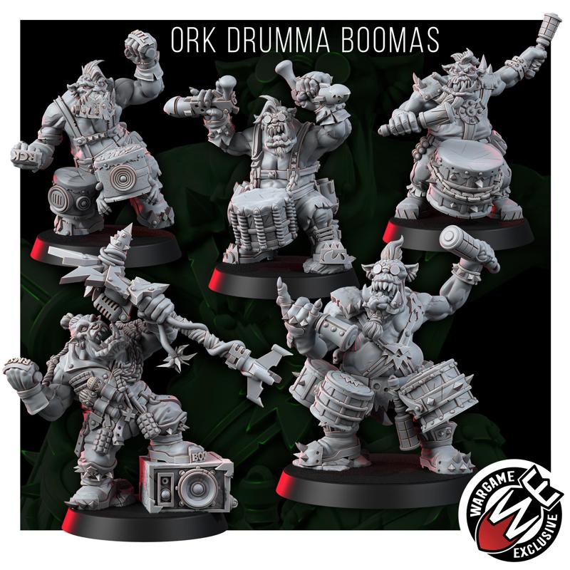 ORK FIVE DRUMMA BOOMAS