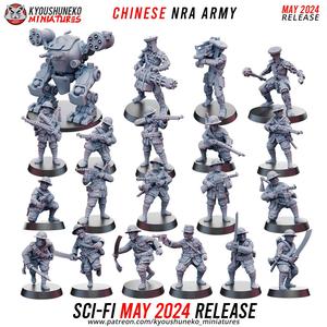 May Sci-Fi 2024 Release - Chinese NRA Army ww2