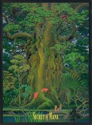 lithophane Poster Secret of Mana Super Nintendo