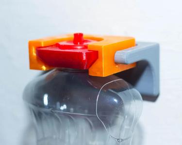 Dishwashing soap holder   