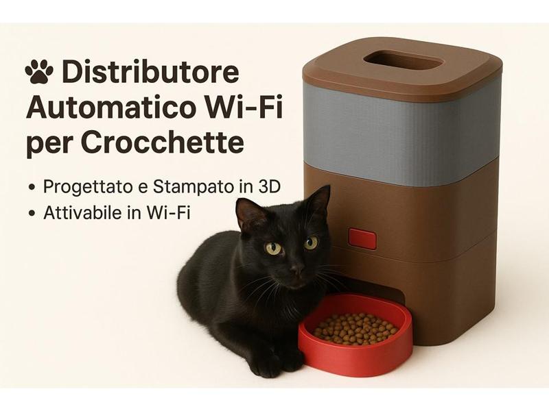 Wi-Fi Automatic Dry Food Feeder for Cats / Dog