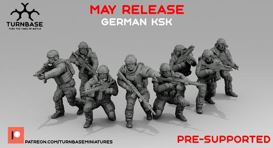 Turnbase Miniatures: Wargames - German KSK
