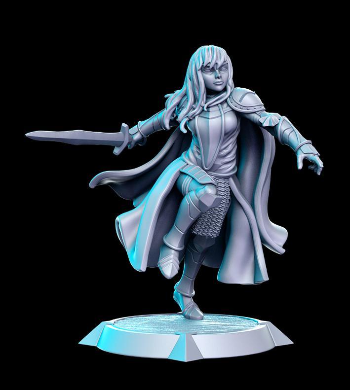 PRE-SUPPORTED Elune - 32mm - DnD