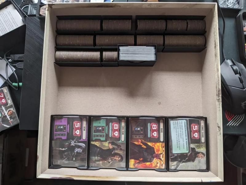 The mandalorian + exp insert. With minis   