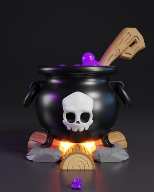 Halloween Magic Cauldron