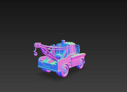 3D Figure Tow Mater – Cars Disney Pixar