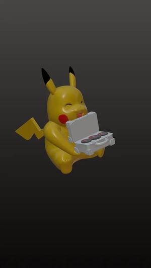 Pikachu Phone Stand   