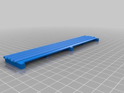 Scalextric Compatible Slot Car Track Fence