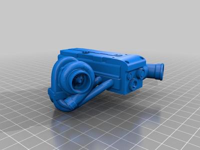 Ford Barra I6 // Scale engine for RC Models