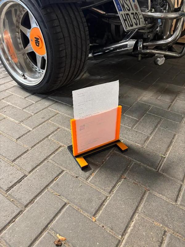 Infoständer zur Präsentation A4   