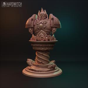 Uther Pendragon bust