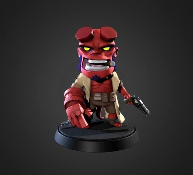 Chibi Hellboy