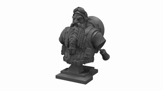 Dwarf Bust- Glogan Version B
