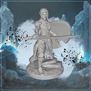 Female elf warrior 1