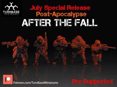 TurnBase Miniatures: Wargames - After The Fall