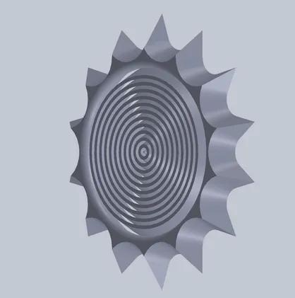Sun fidget toy.   