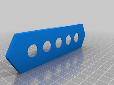 Lid for gravity column holder